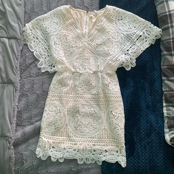 white christmas dresses Sunshine Soul Crochet Maxi Dress Azure Ombre